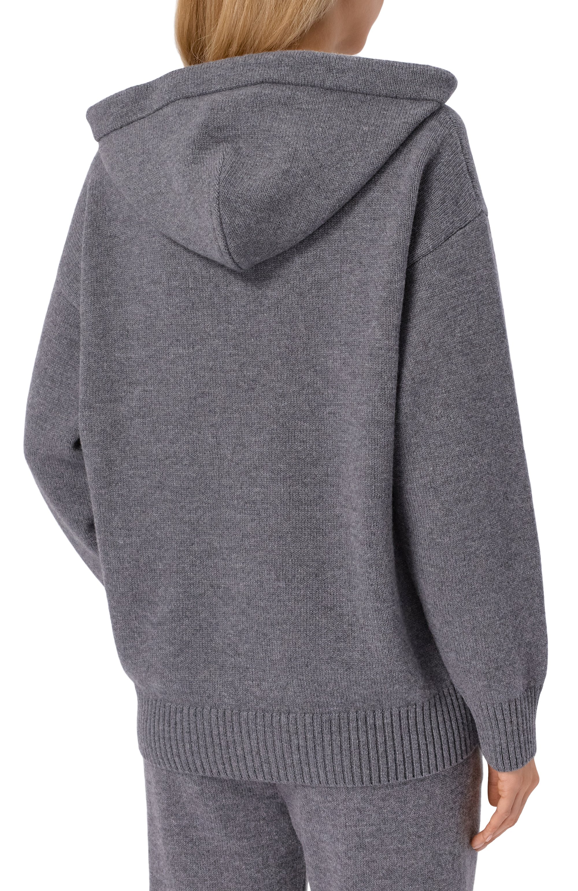 Худи из шерсти и кашемира MSGM, арт. 3940MM205/257596, фото 4