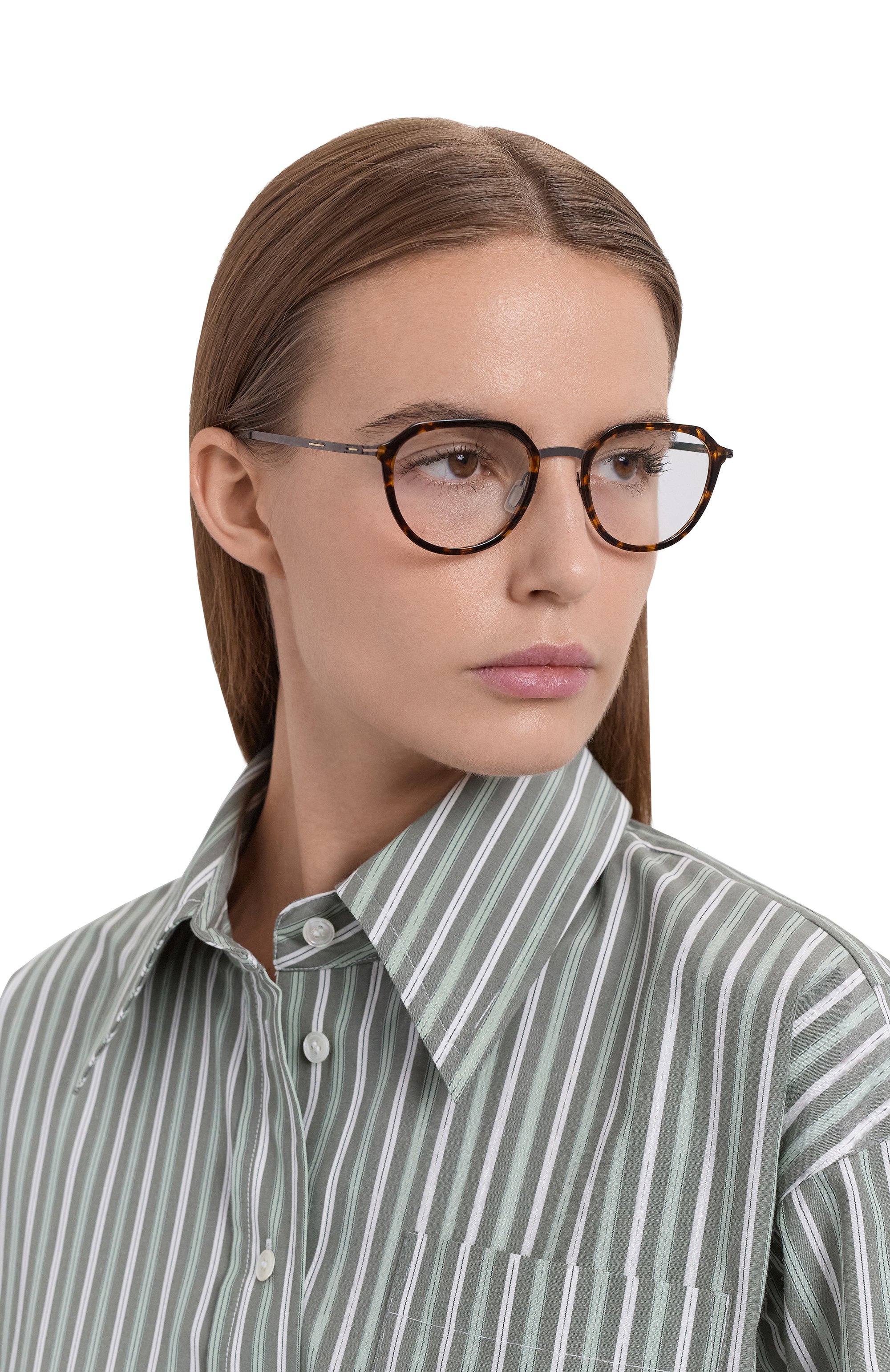 Оправа IC! BERLIN, арт. IB-JUNA TEAK-MAGMA N0UGAT RX-CLEAR FLEX, фото 3