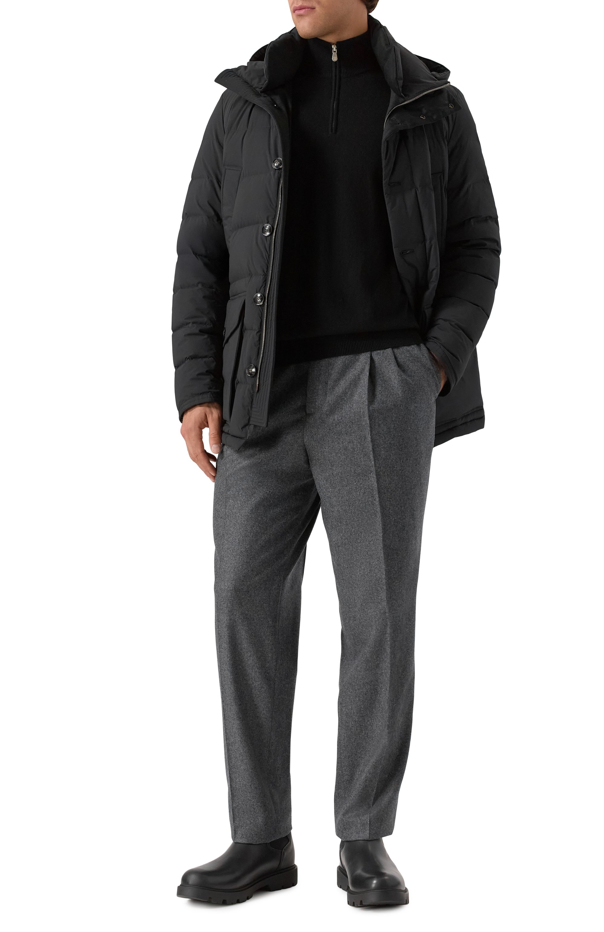 Кашемировый джемпер BRUNELLO CUCINELLI, арт. M2200124, фото 2