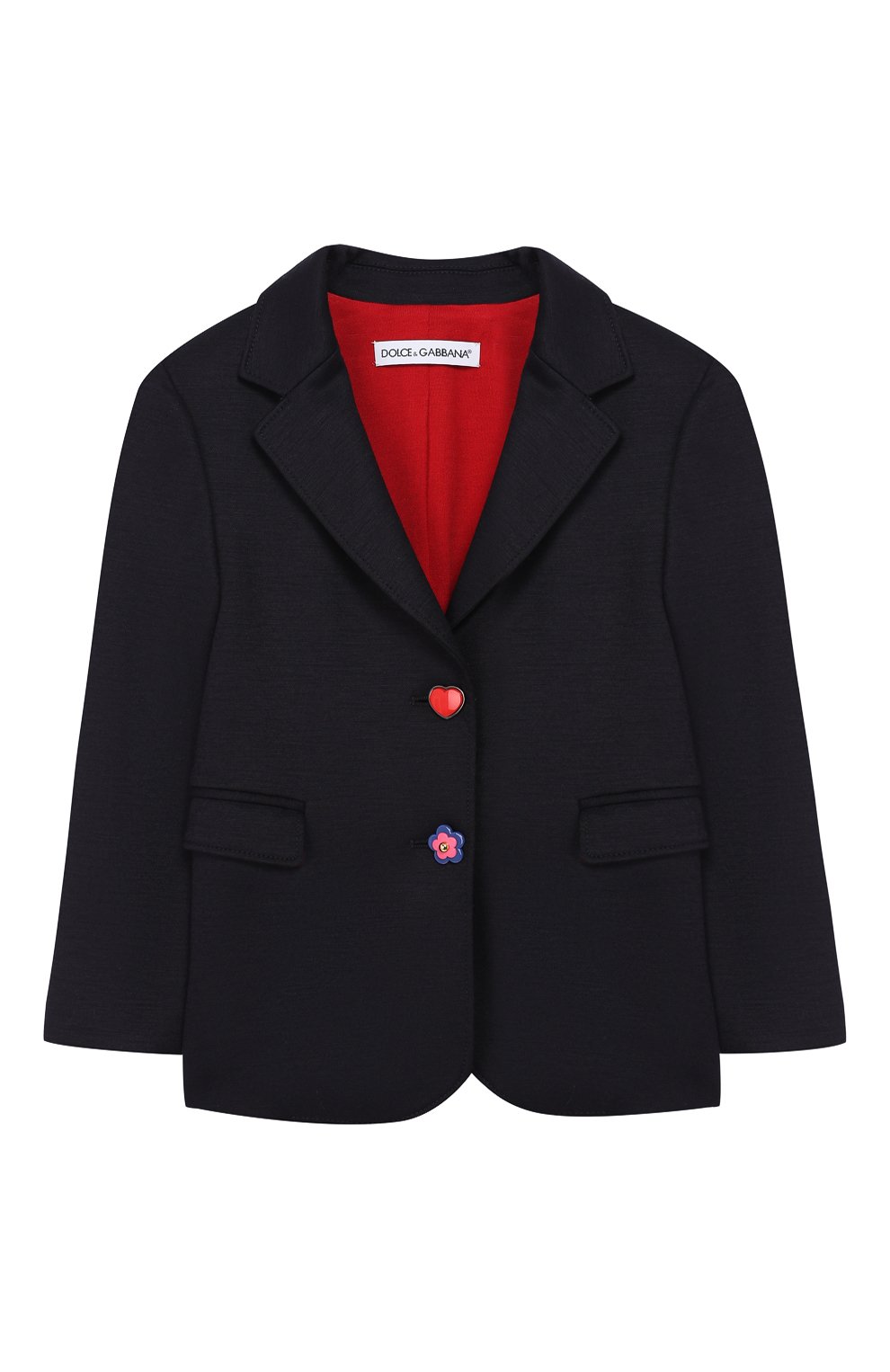 Шерстяной жакет на двух пуговицах DOLCE & GABBANA, арт. L51E89/FU76X/2-6, фото 1