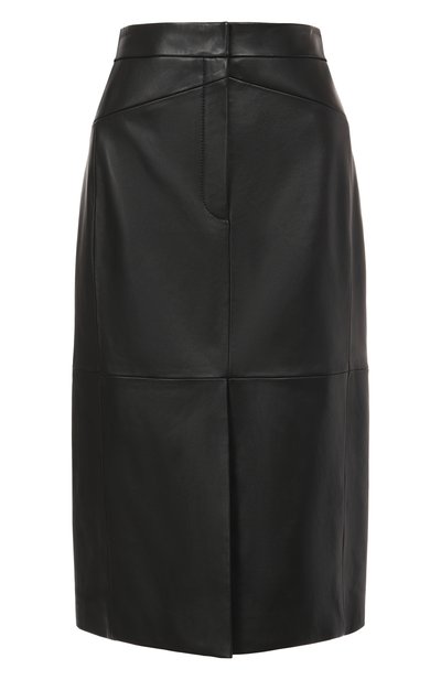 Женская кожаная юбка BOSS, арт. 50543188