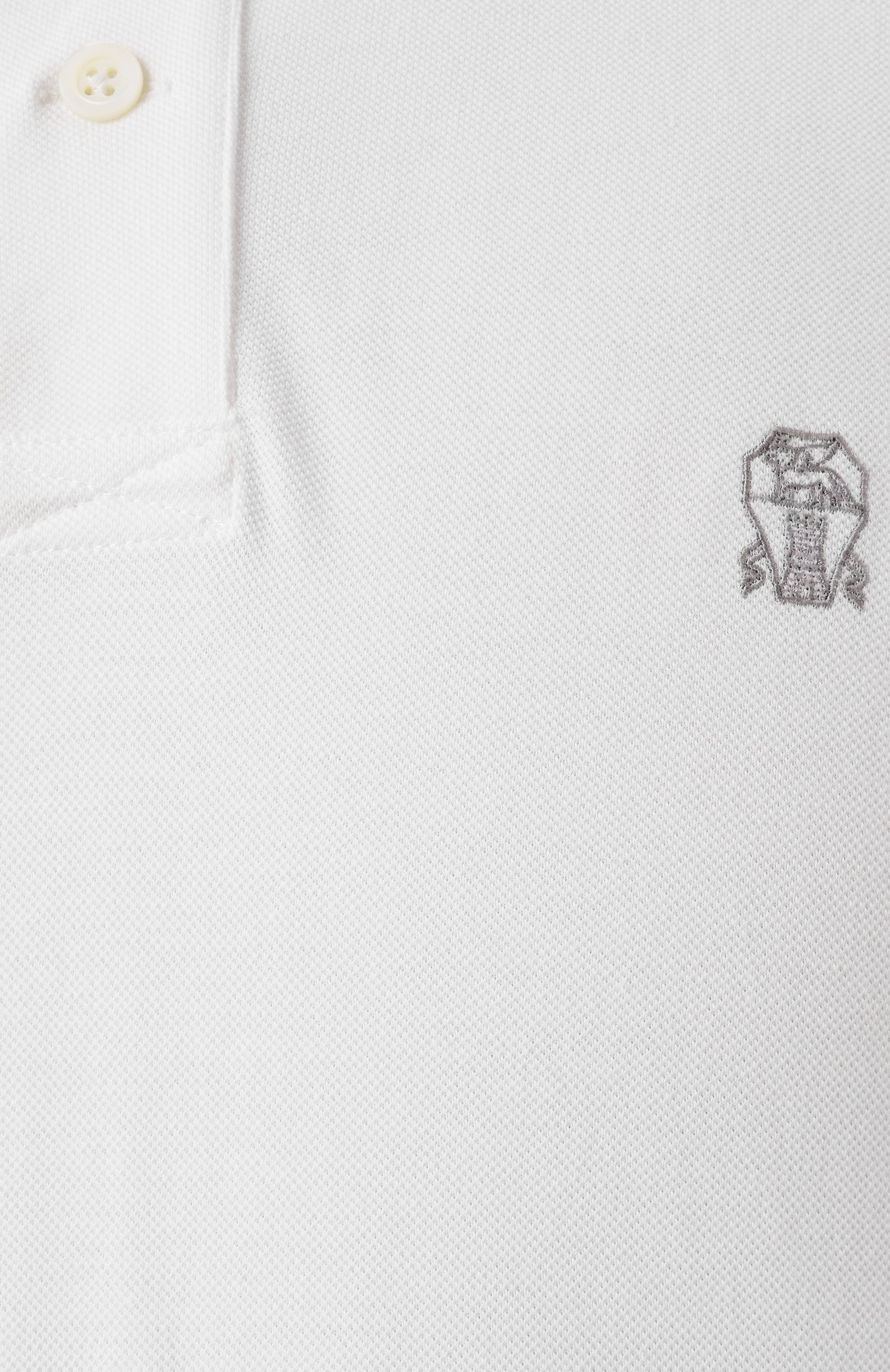 Хлопковое поло BRUNELLO CUCINELLI, арт. ME8549779G, фото 6