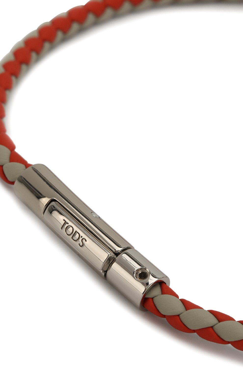 Кожаный браслет TOD’S, арт. XEMB1900200FLR, фото 4