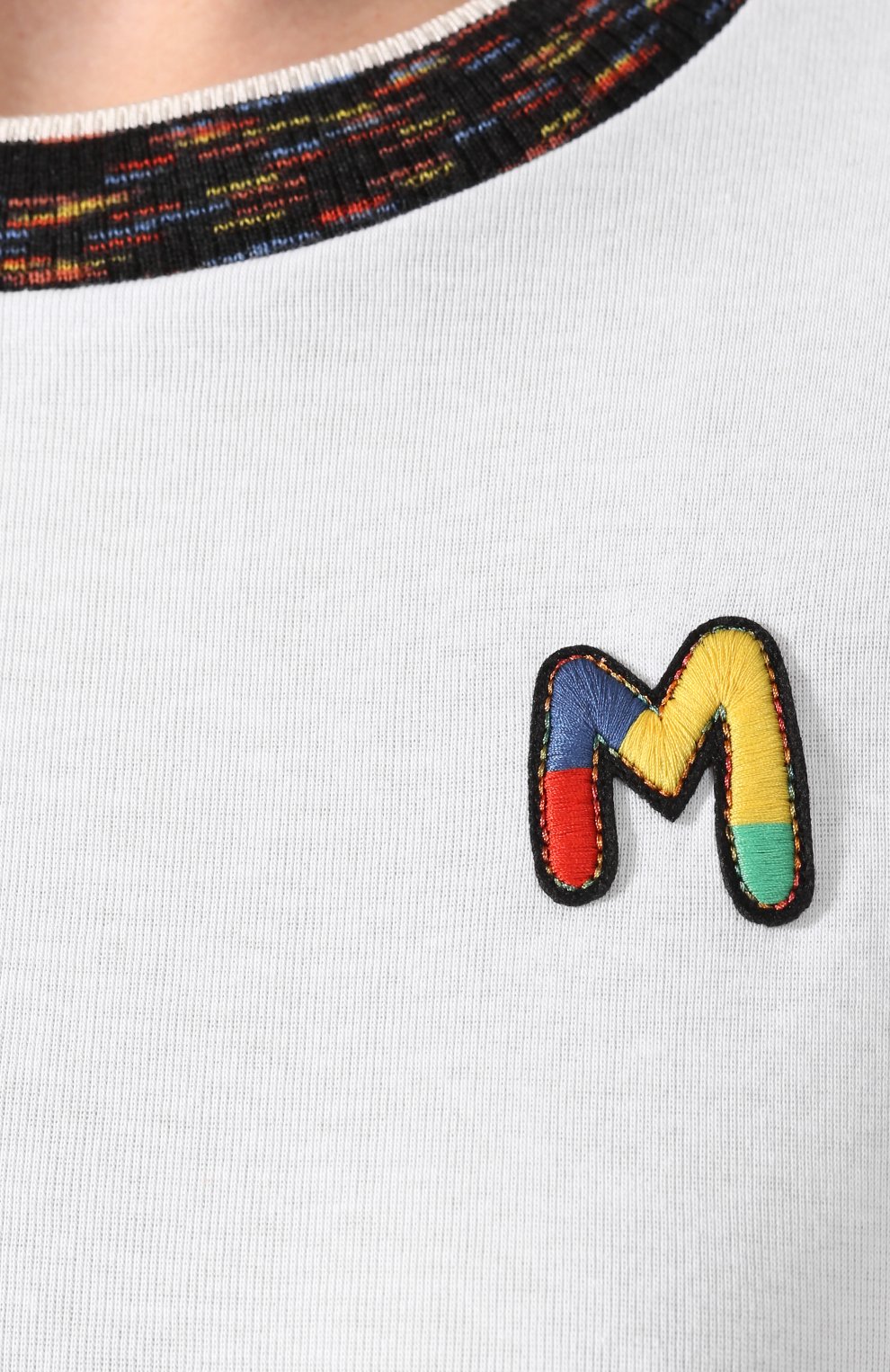 Хлопковая футболка M MISSONI, арт. 2DL00025/2J002C, фото 5