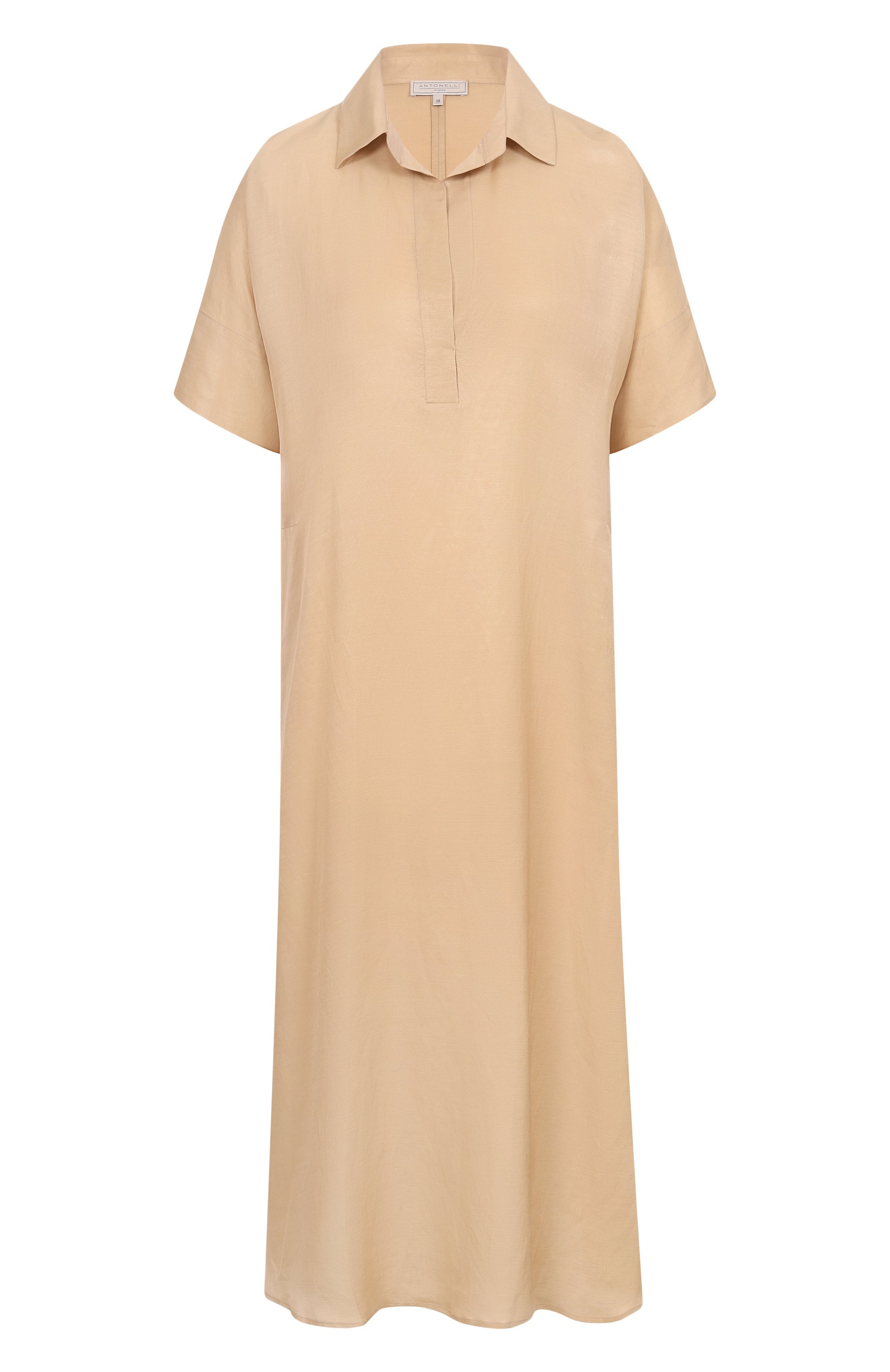 Платье из вискозы и льна ANTONELLI FIRENZE, арт. L6579N/922, фото 1