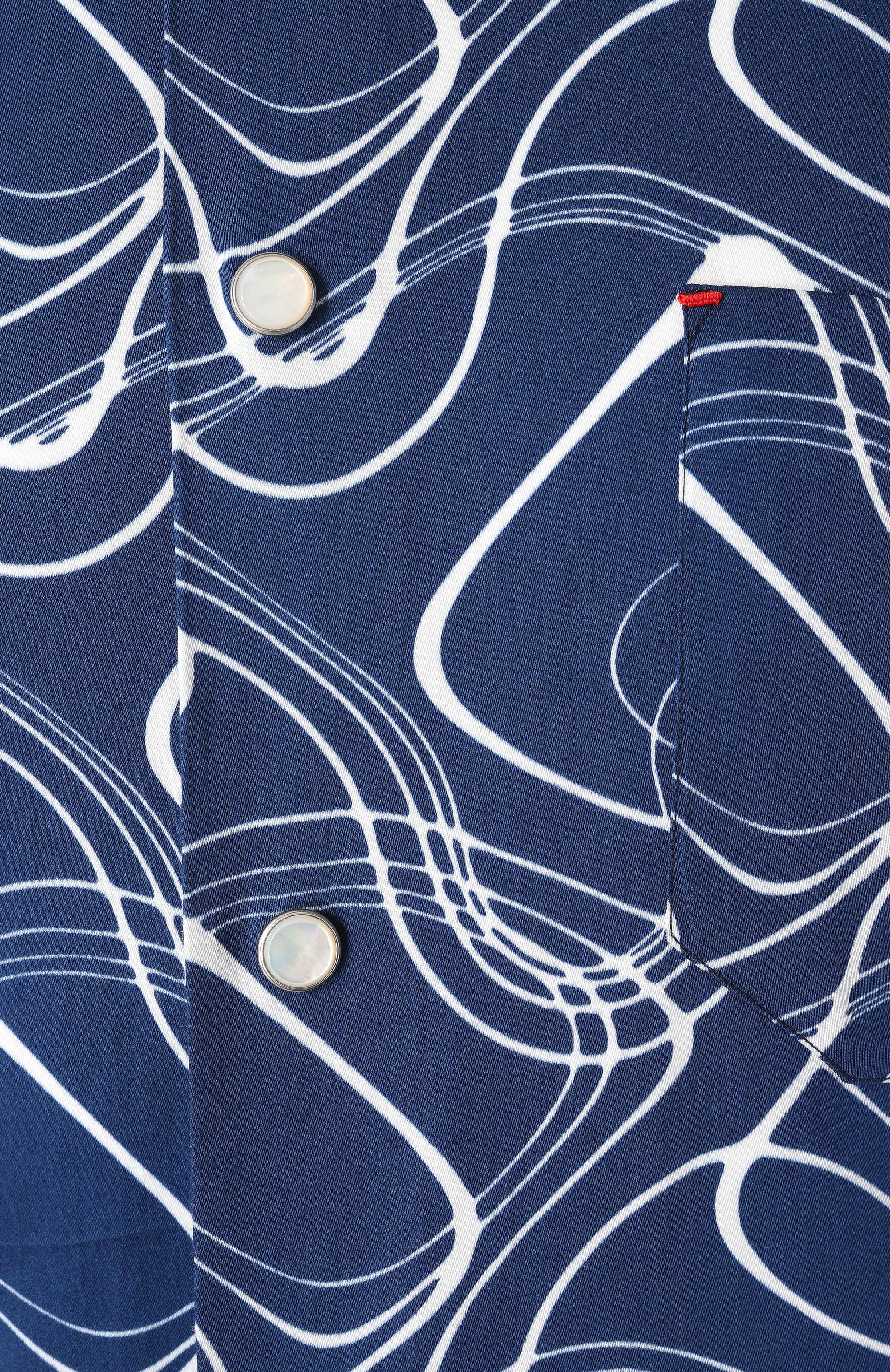 Хлопковая рубашка KITON, арт. UMCNERCH0924811, фото 6