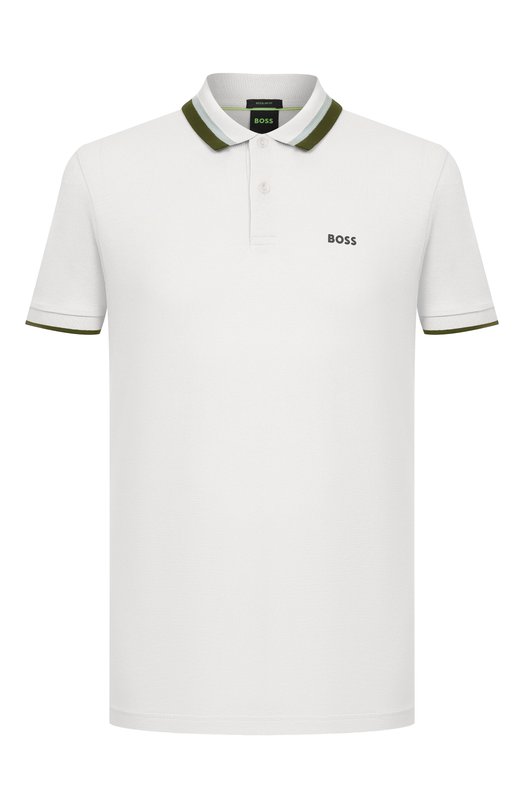 Хлопковое поло BOSS Green