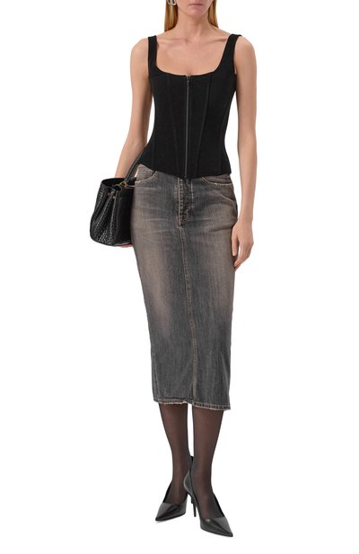 Хлопковый корсет BALENCIAGA, арт. 850835/TTV34, фото 2