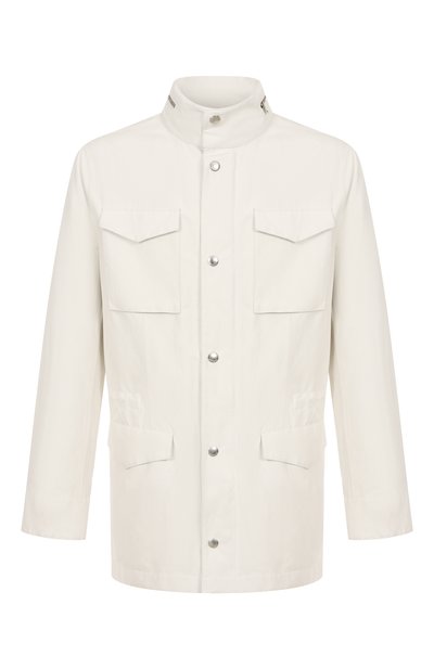 Мужская куртка изо льна и шелка BRUNELLO CUCINELLI, арт. MB4086113