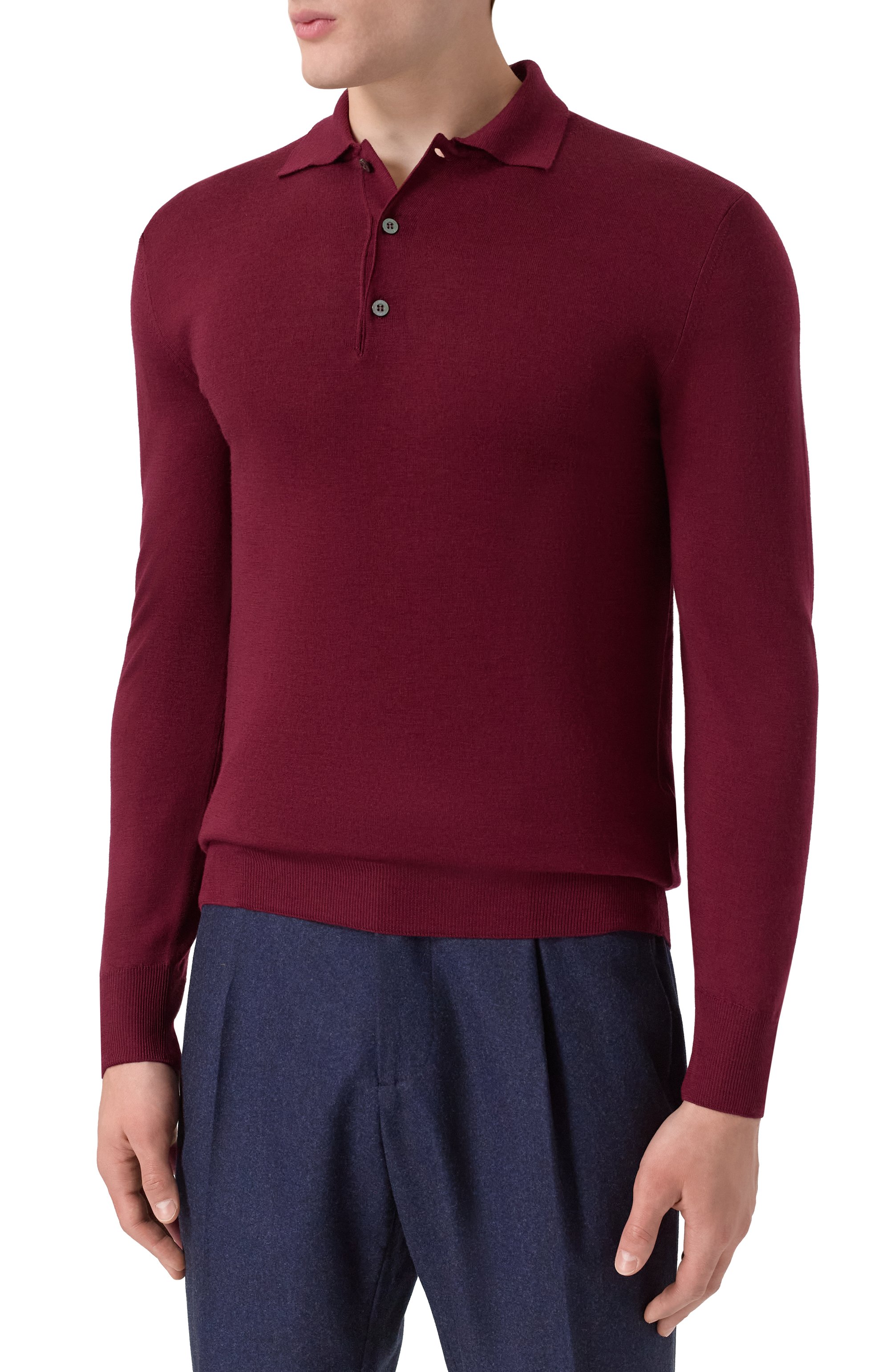 Шерстяное поло CANALI, арт. C0017/MK01149, фото 3