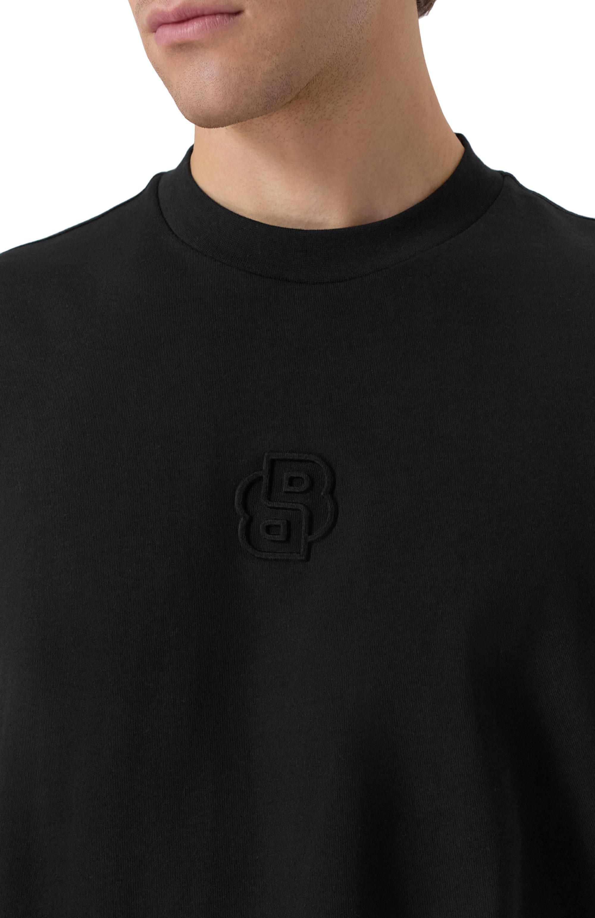 Хлопковая футболка BOSS, арт. 50555106, фото 5