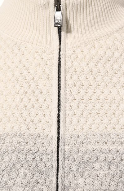Кардиган из хлопка и шелка CORNELIANI, арт. 91M560-3125167, фото 5