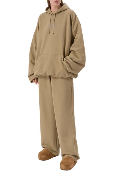 Замшевые сабо alaska BALENCIAGA светло-коричневого цвета по цене 106500 руб., арт. 825258/WBFC1, фото 3 Замшевые сабо alaska BALENCIAGA, арт. 825258/WBFC1, фото 3