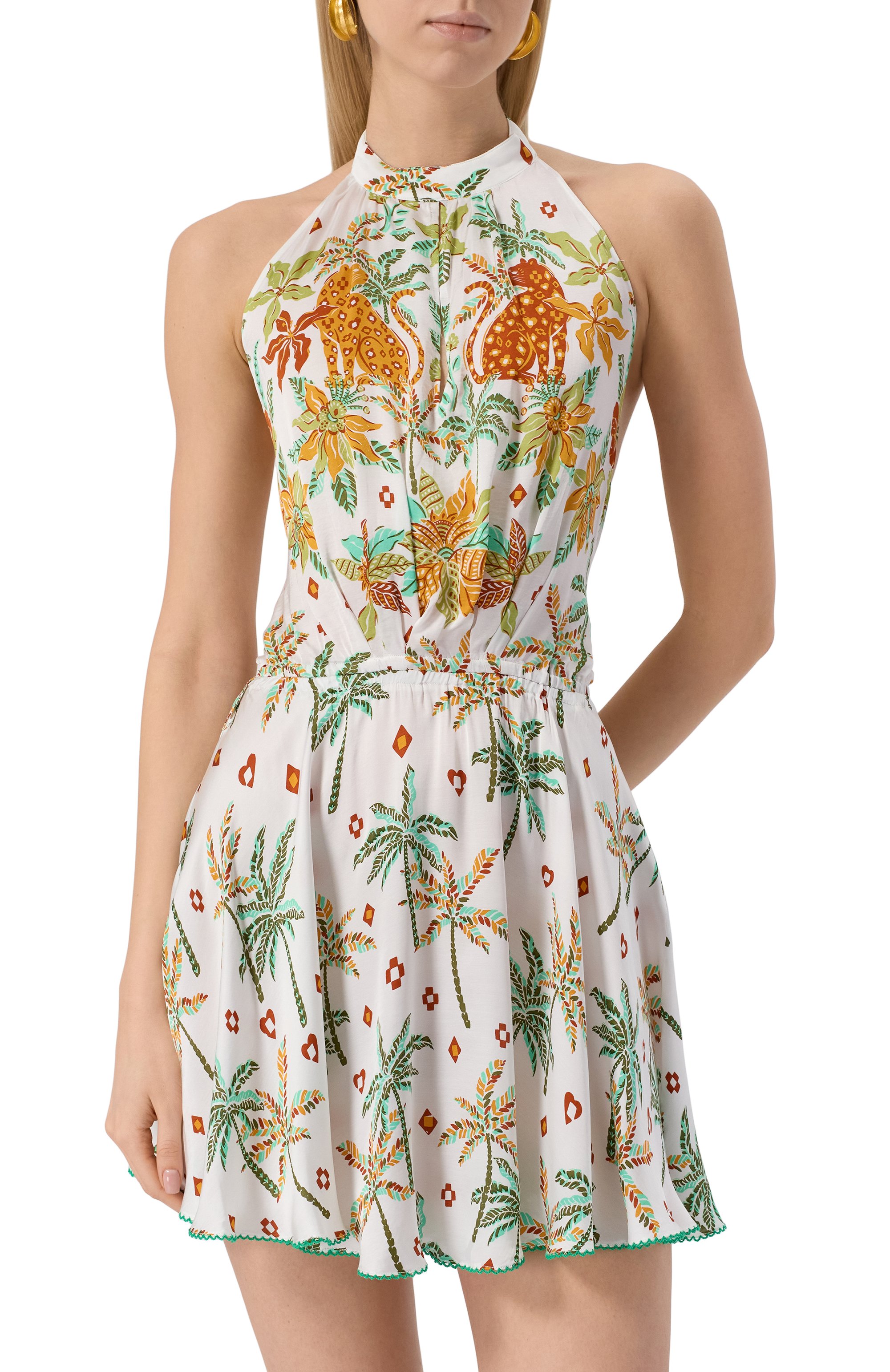 Платье из вискозы POUPETTE ST BARTH, арт. WS6S25NGEQG, фото 3