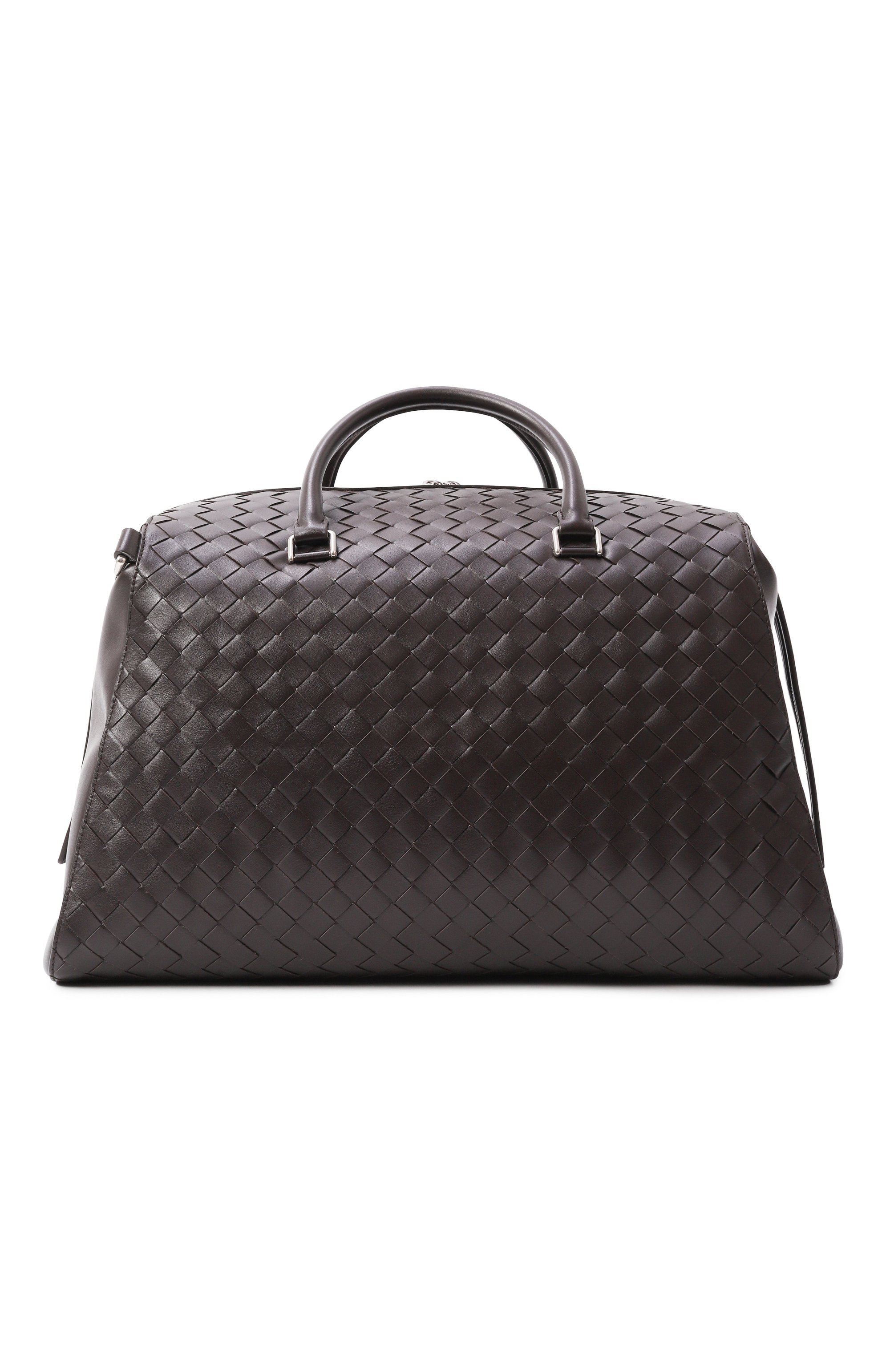 Сумка zip tape weekender BOTTEGA VENETA темно-коричневого цвета по цене 651500 руб., арт. 815814/V2HL1, фото 6 Сумка zip tape weekender BOTTEGA VENETA, арт. 815814/V2HL1, фото 6