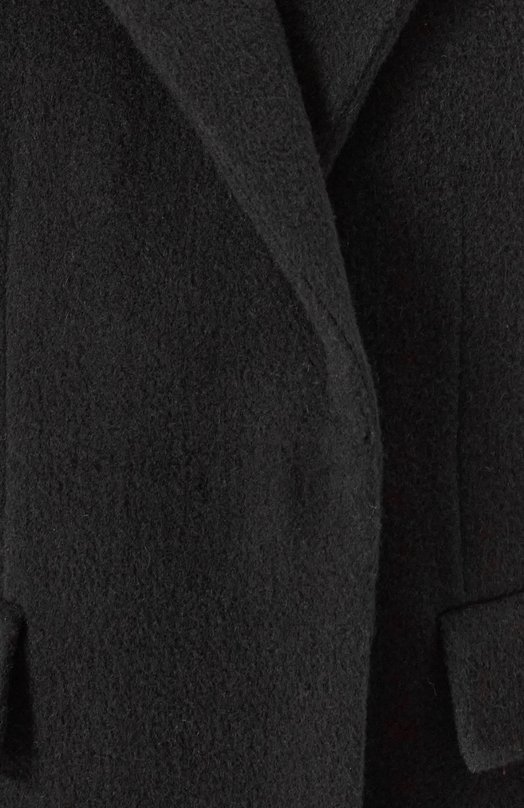 Шерстяное пальто Jil Sander J02AA0176-J41387 Чёрный  J02AA0176-J41387 Фото 6