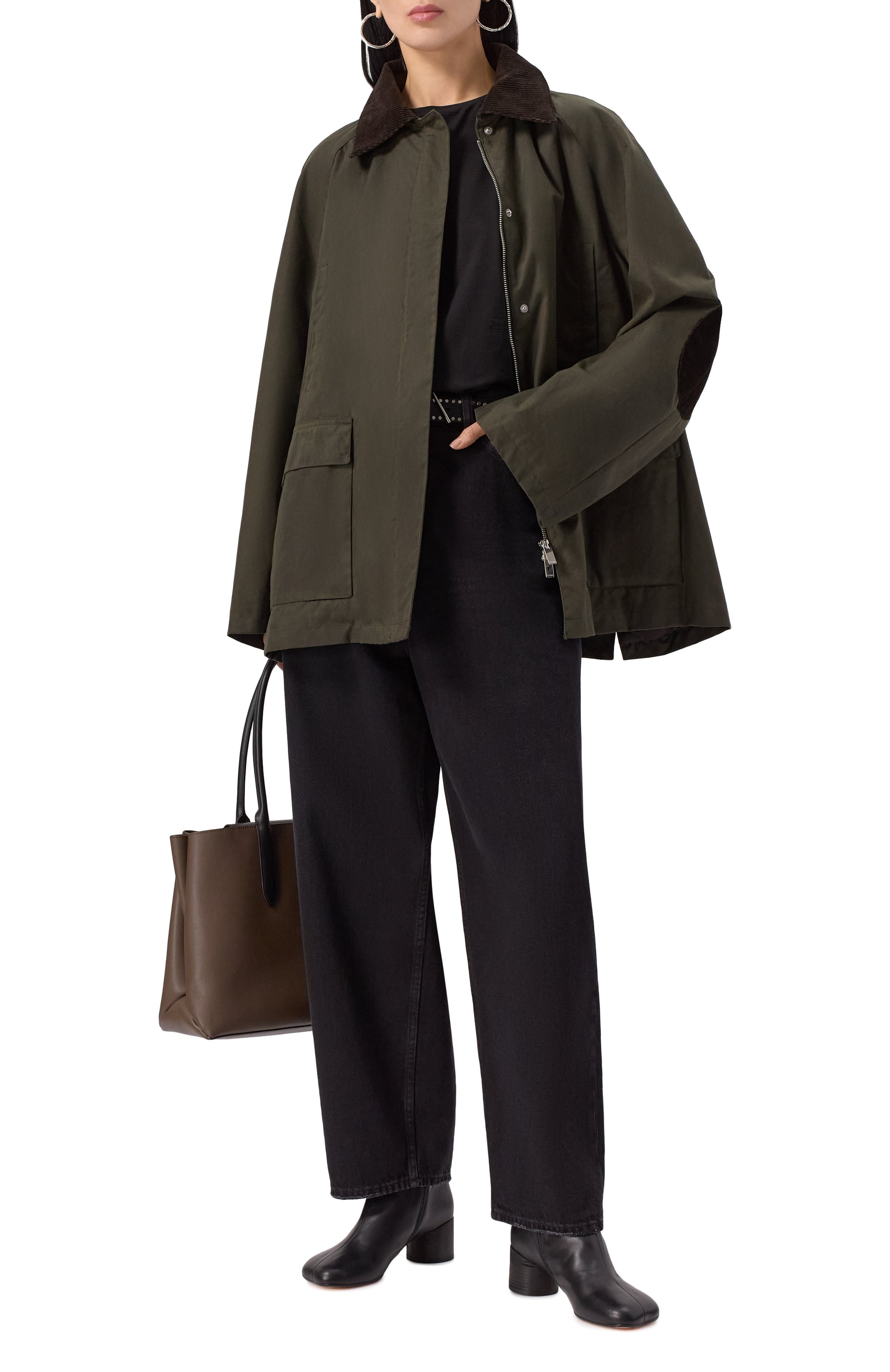 Хлопковая куртка TOTEME, арт. 244-WR04722-FB0320, фото 2