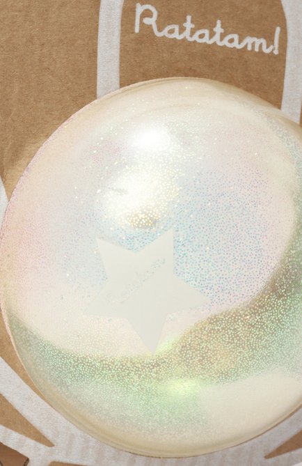 Мяч-попрыгунчик shell PLAYFOREVER, арт. B045-10 - SHELL BALL WHITE 10 CM