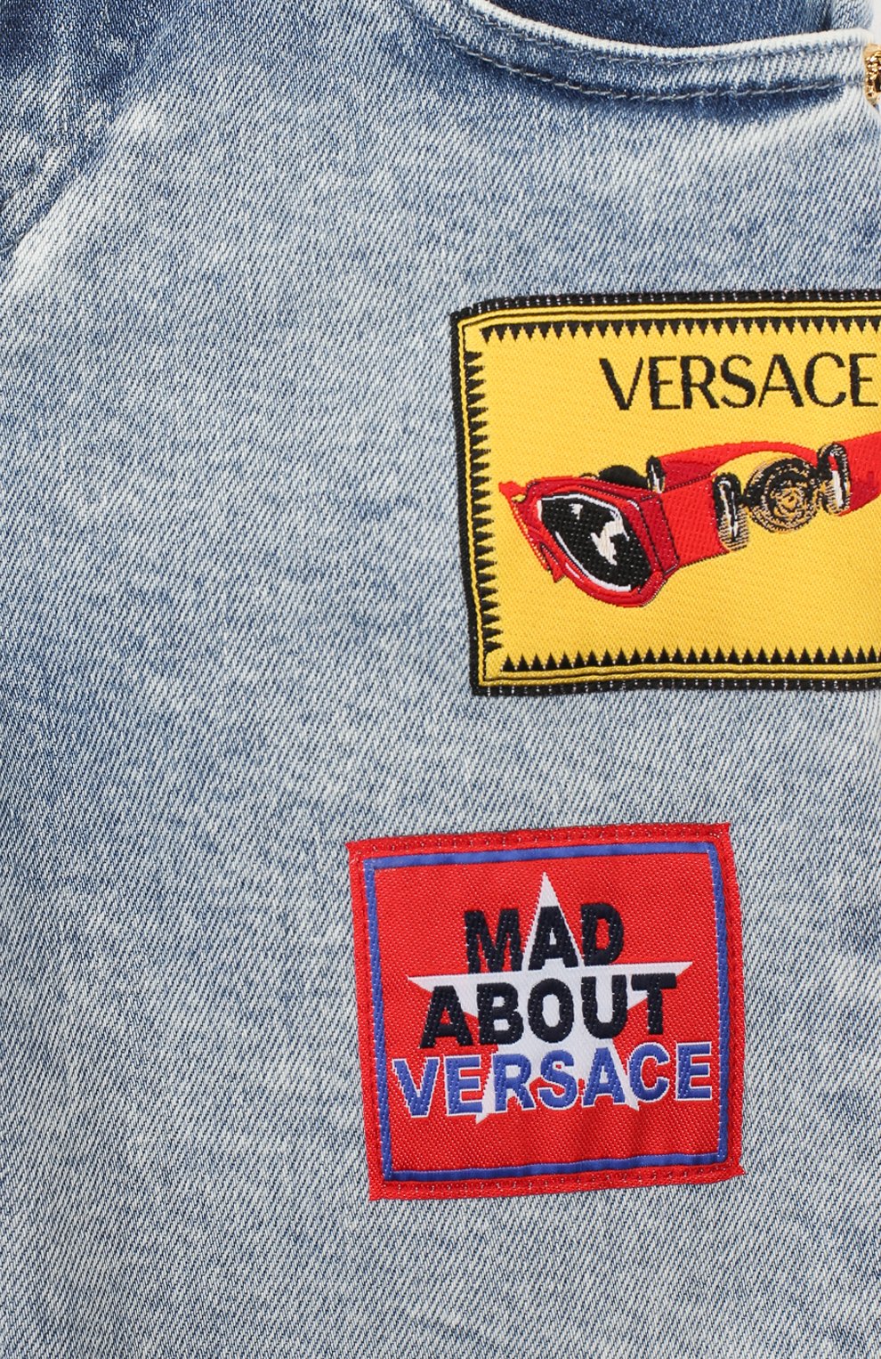 Джинсовые шорты VERSACE, арт. YD000161/A233595/8A-14A, фото 3