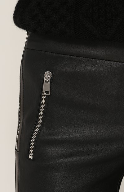 Кожаные легинсы ALEXANDER MCQUEEN, арт. 507761/Q5HMQ, фото 5