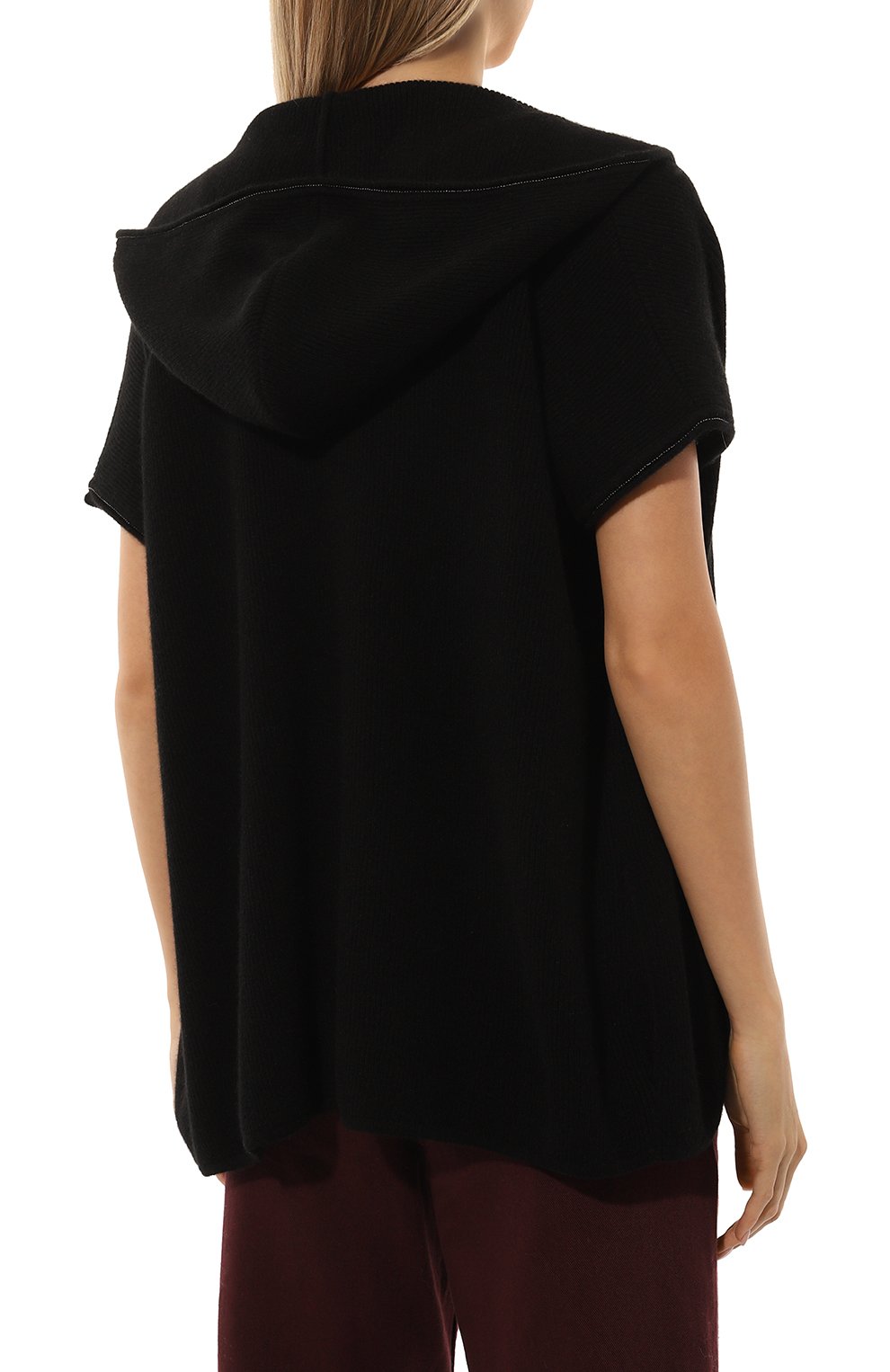 Кашемировый жилет FREEAGE, арт. FWW1910302BK, фото 4