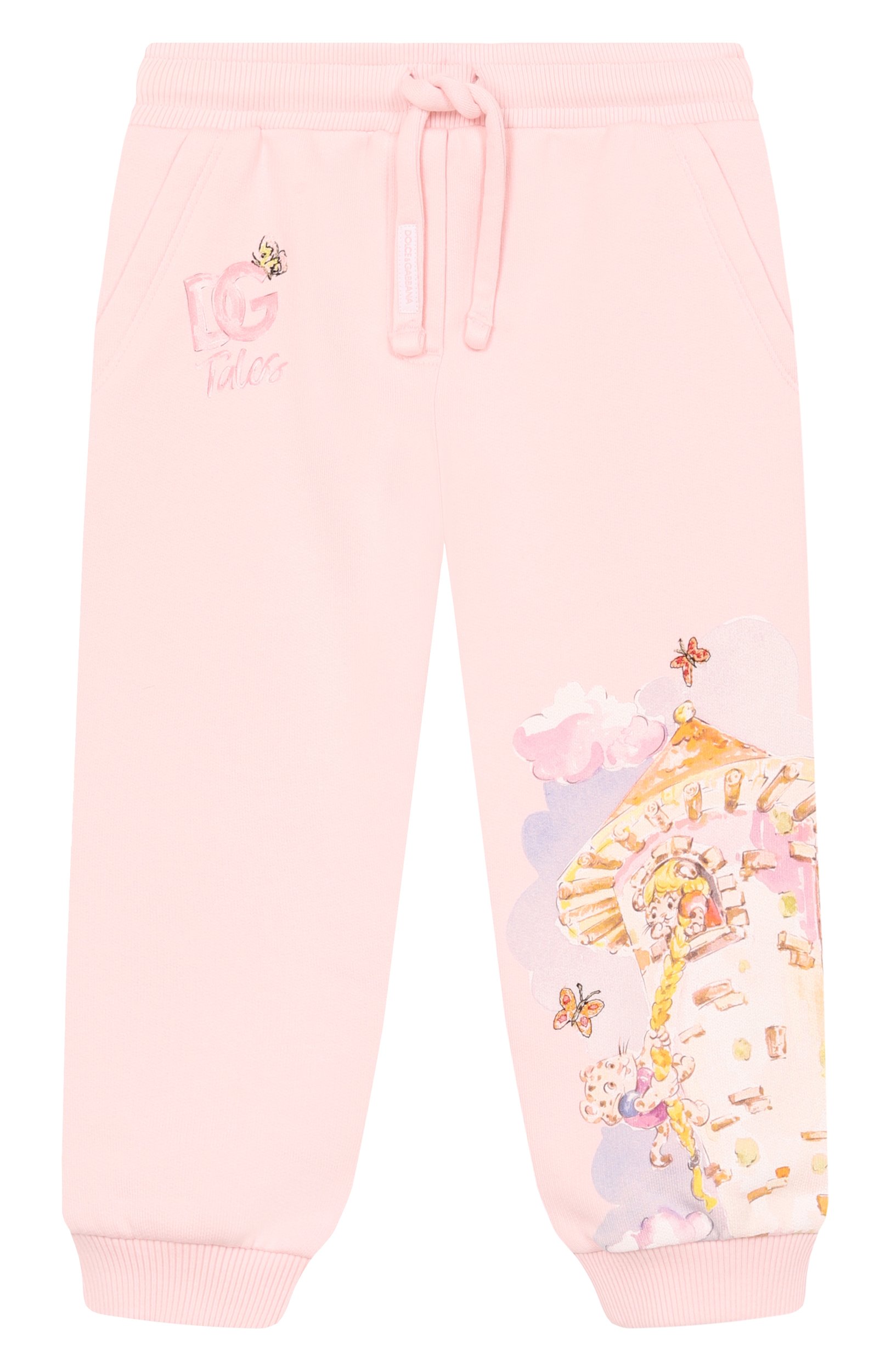 Хлопковые джоггеры DOLCE & GABBANA, арт. L2JPJ1/G7P8M, фото 1