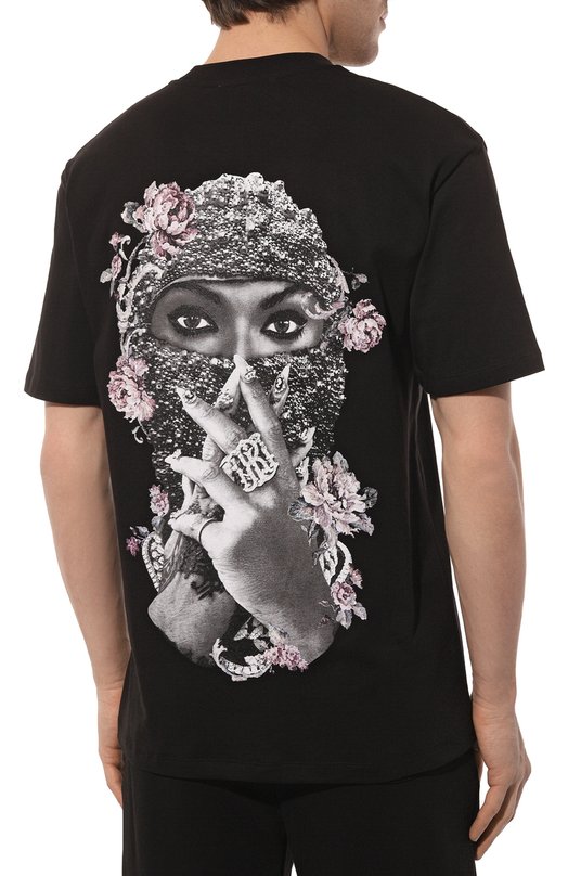 Хлопковая футболка Ih Nom Uh Nit Чёрный, фото 4