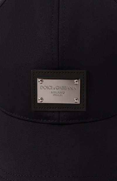 Хлопковая бейсболка DOLCE & GABBANA, арт. GH590A/GF421, фото 4