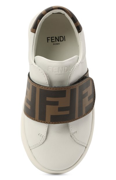 Кожаные кеды FENDI, арт. JMR326/A7N4/19-26, фото 4