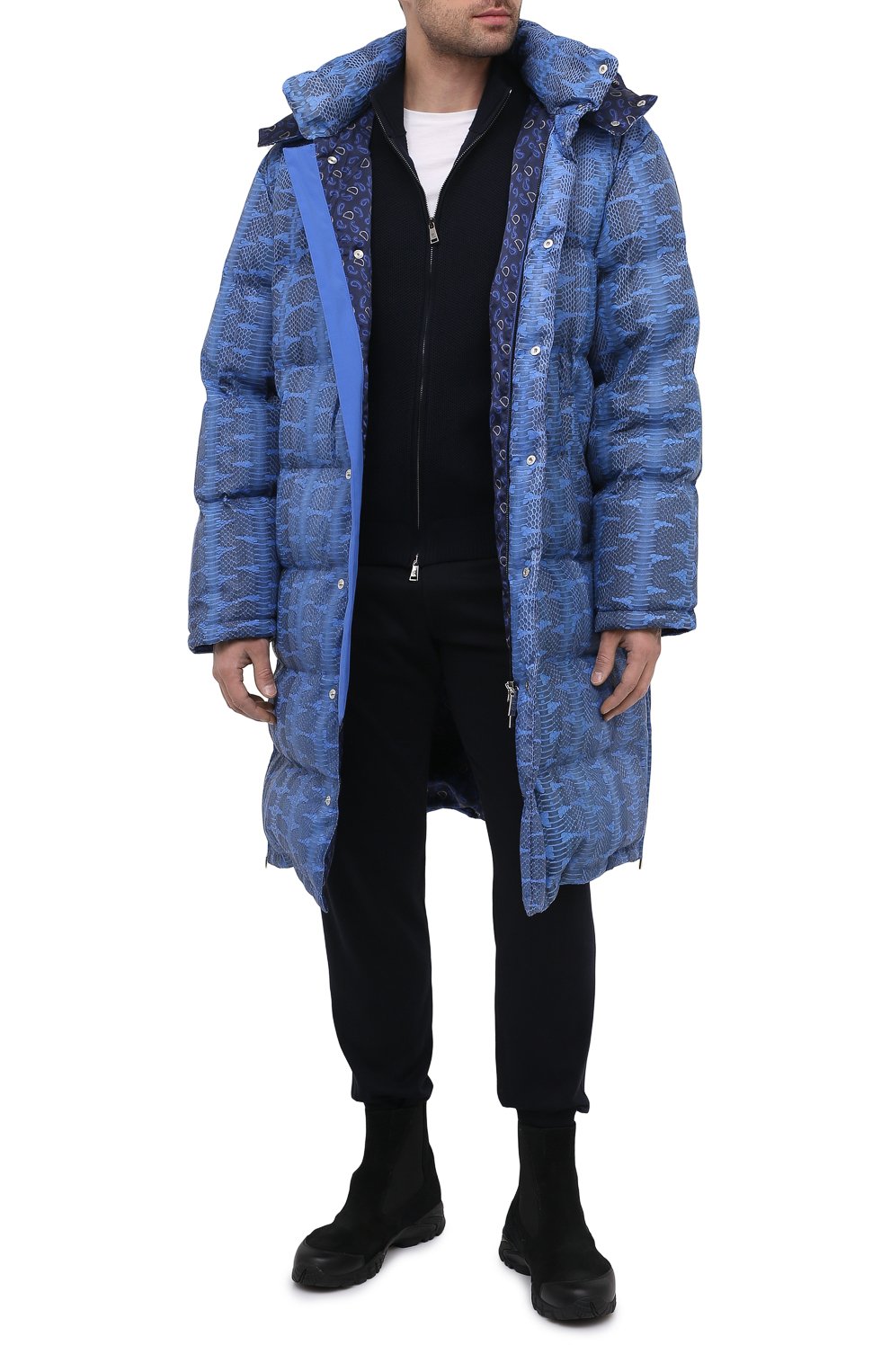 Кожаный пуховик ZILLI SPORT, арт. MAU-YD003-SDB00/0001, фото 2