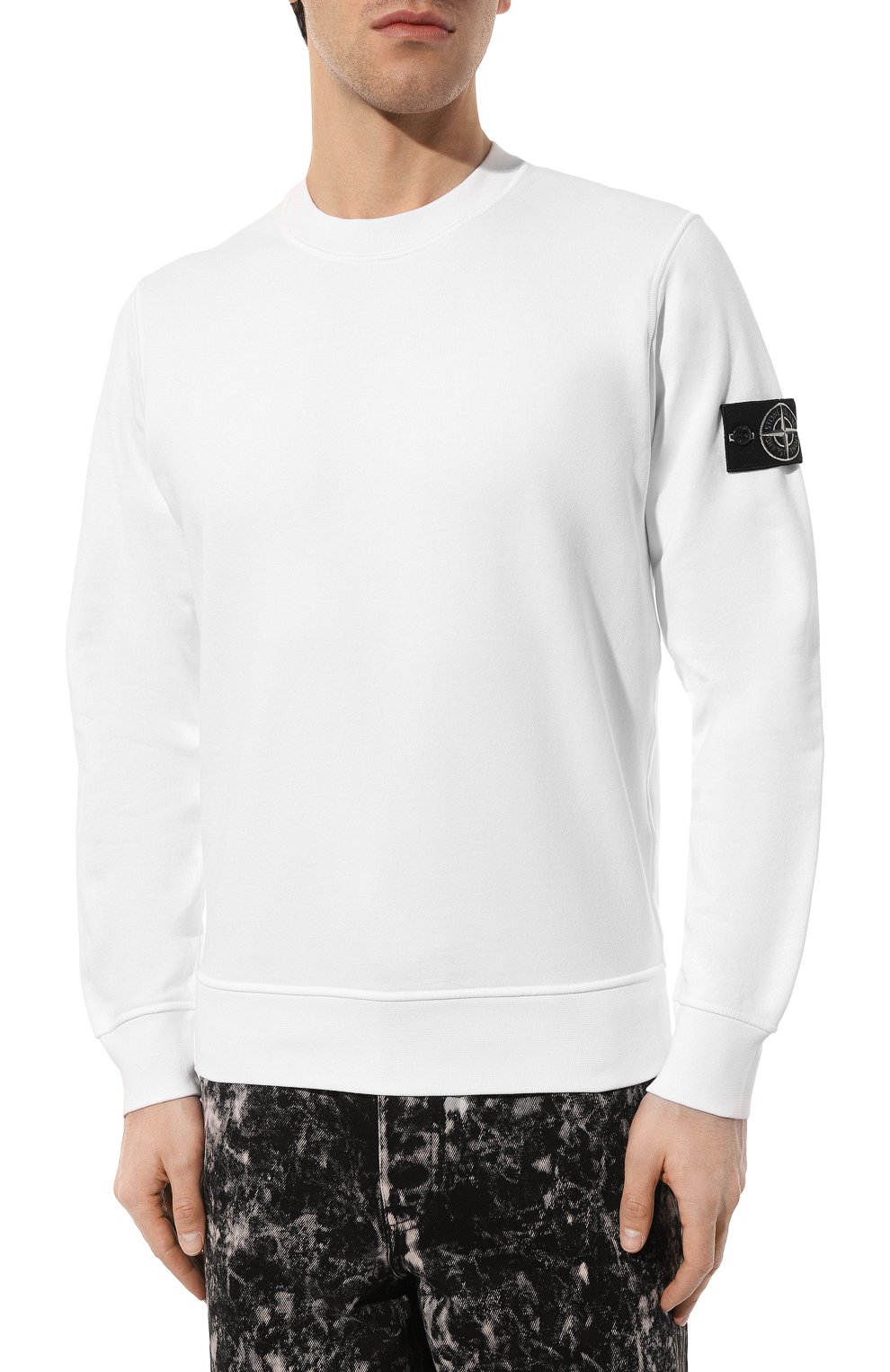 Хлопковый свитшот STONE ISLAND, арт. 101563051, фото 3