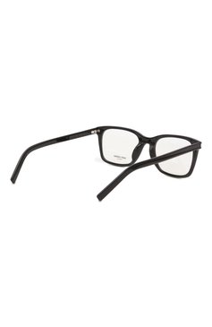 Женские оправа SAINT LAURENT черного цвета, арт. SL 718 SLIM 005 | Фото 4 (Нос: Не проставлено; Региональные ограничения белый список (Axapta Mercury): Не проставлено; Материал: Пластик; Тип очков: Оправа; Оптика Гендер: оптика-женское; Очки форма: Прямоугольные)
