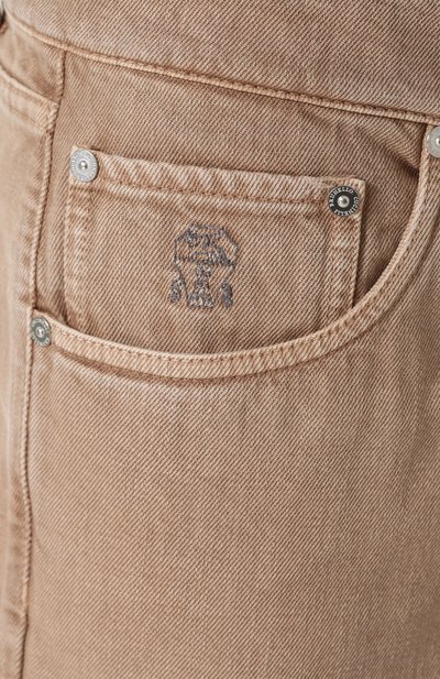 Джинсы прямого кроя BRUNELLO CUCINELLI, арт. M051KD2210, фото 5