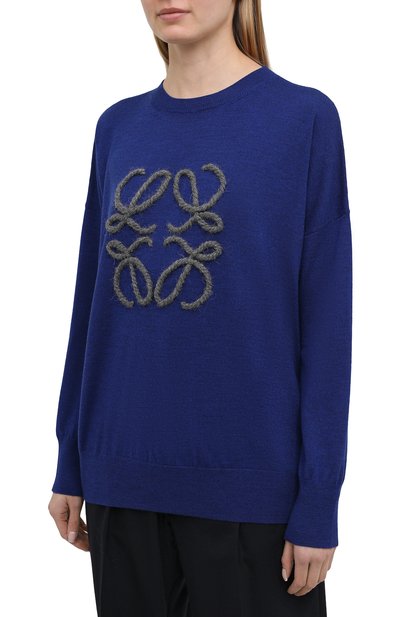 Шерстяной пуловер LOEWE, арт. S359333XAZ, фото 3