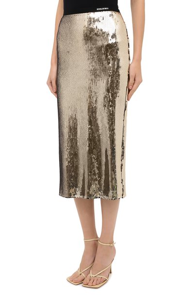 Юбка с пайетками REDVALENTINO, арт. UR0MD01F/5HW, фото 4