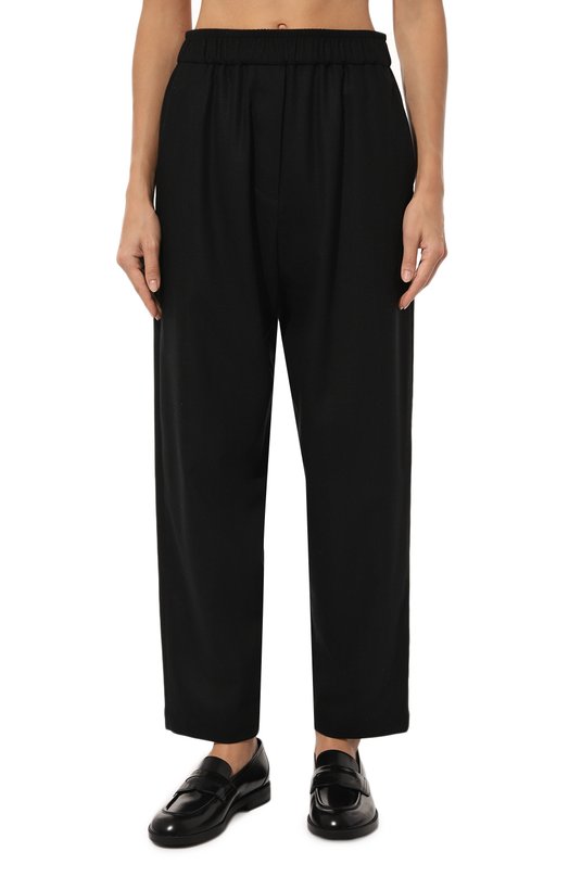 Брюки из шерсти и кашемира Giorgio Armani GW000227/TE10537 Чёрный  GW000227/TE10537 Фото 3