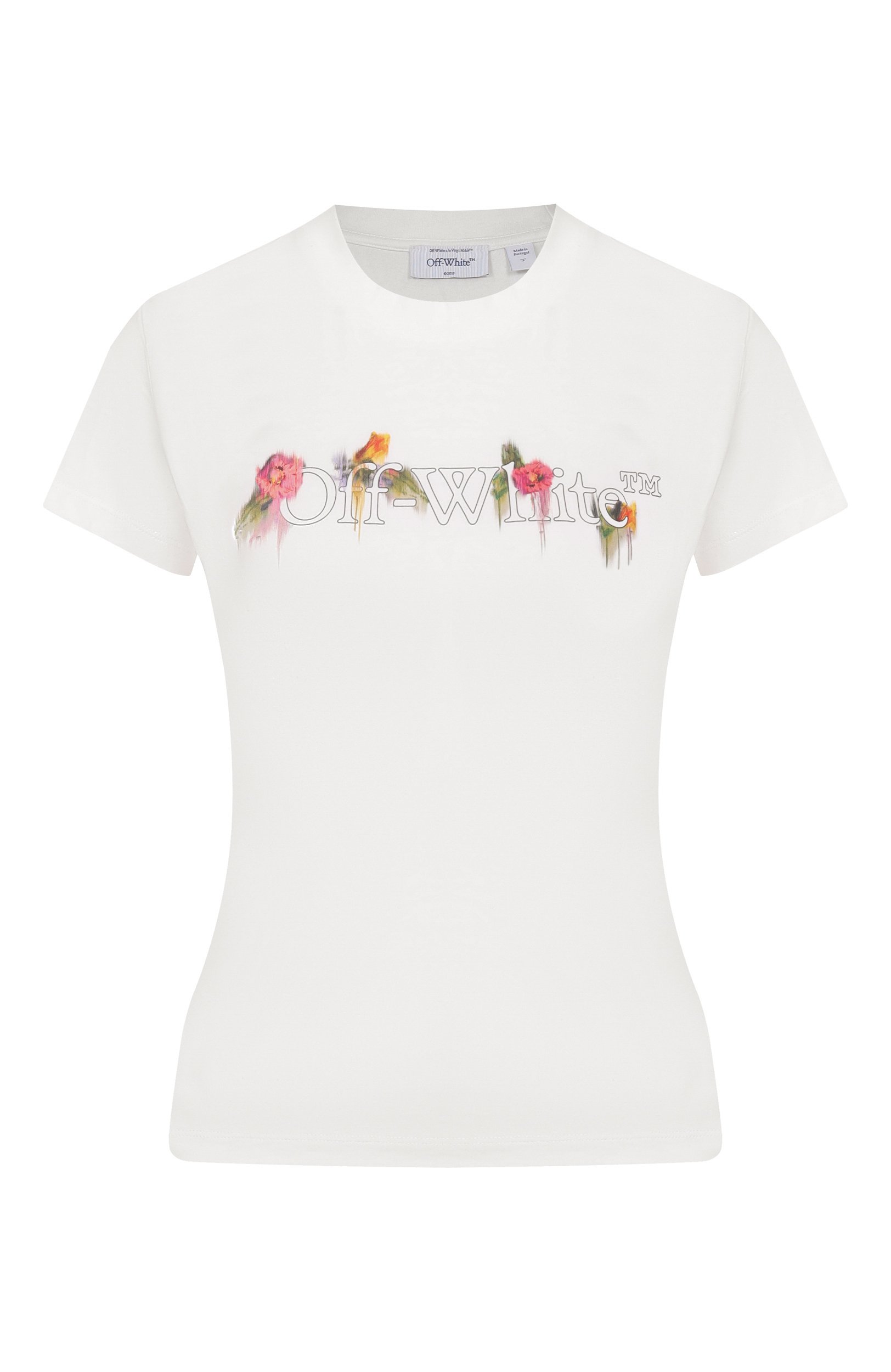 Хлопков ая футболка OFF-WHITE, арт. 2FA00641T, фото 1