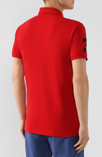 Хлопковое поло POLO RALPH LAUREN, арт. 710781433, фото 4