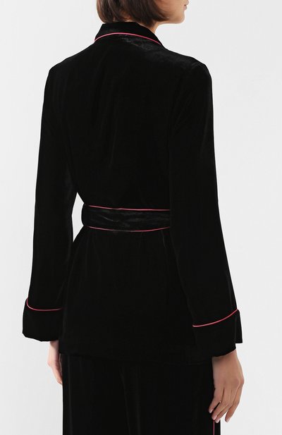 Бархатная рубашка DOLCE & GABBANA, арт. F5I89T/FUVKQ, фото 4