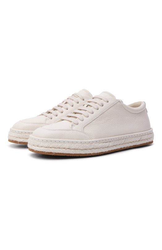 Кожаные кеды Giorgio Armani GM003220/AF19222 Белый GM003220/AF19222