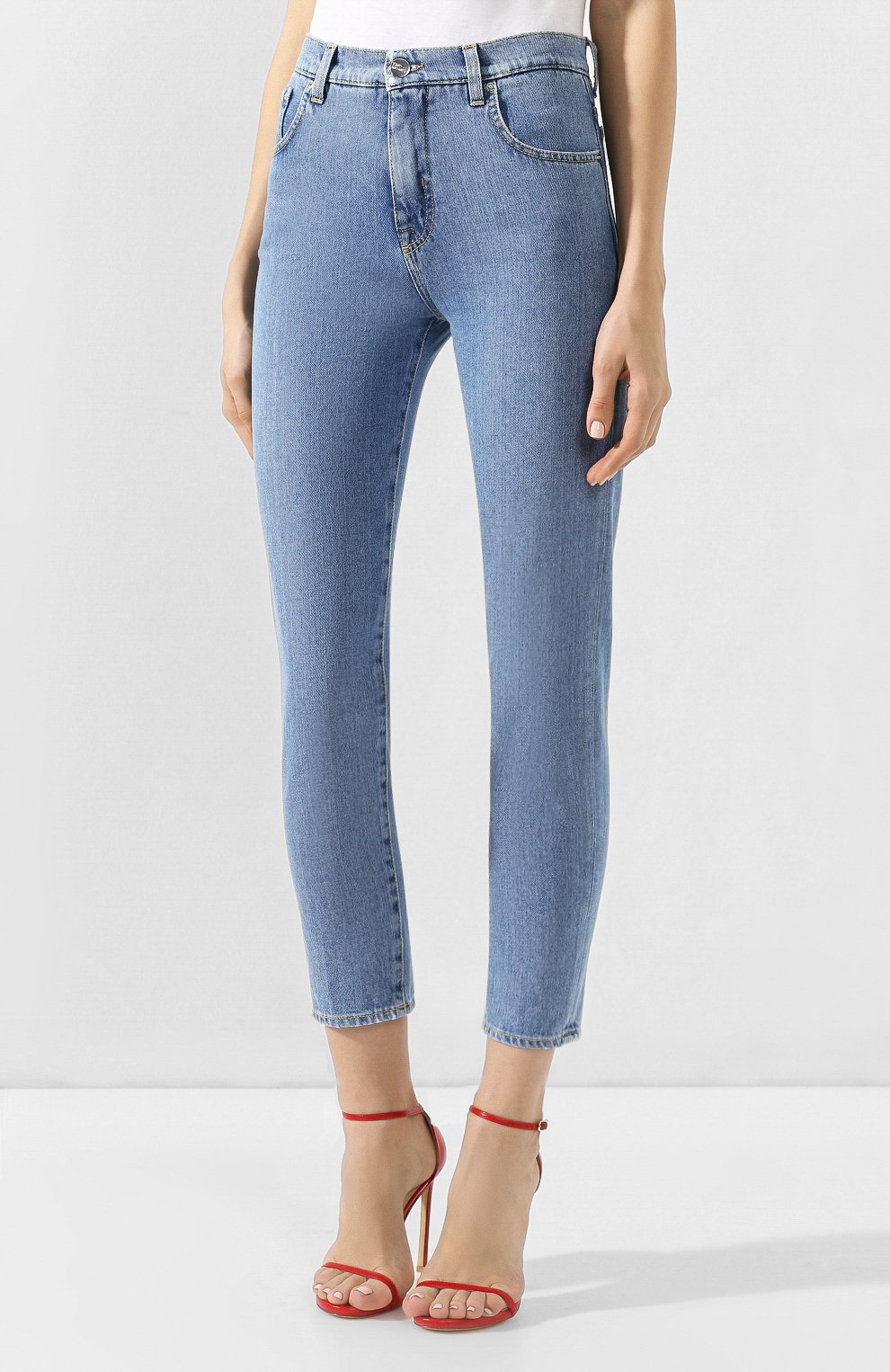 Укороченные джинсы TWO WOMEN IN THE WORLD, арт. TERRIE/UHMC7, фото 3