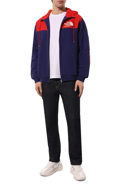 Хлопковая толстовка the north face x gucci GUCCI, арт. 671462 XJDRN, фото 2