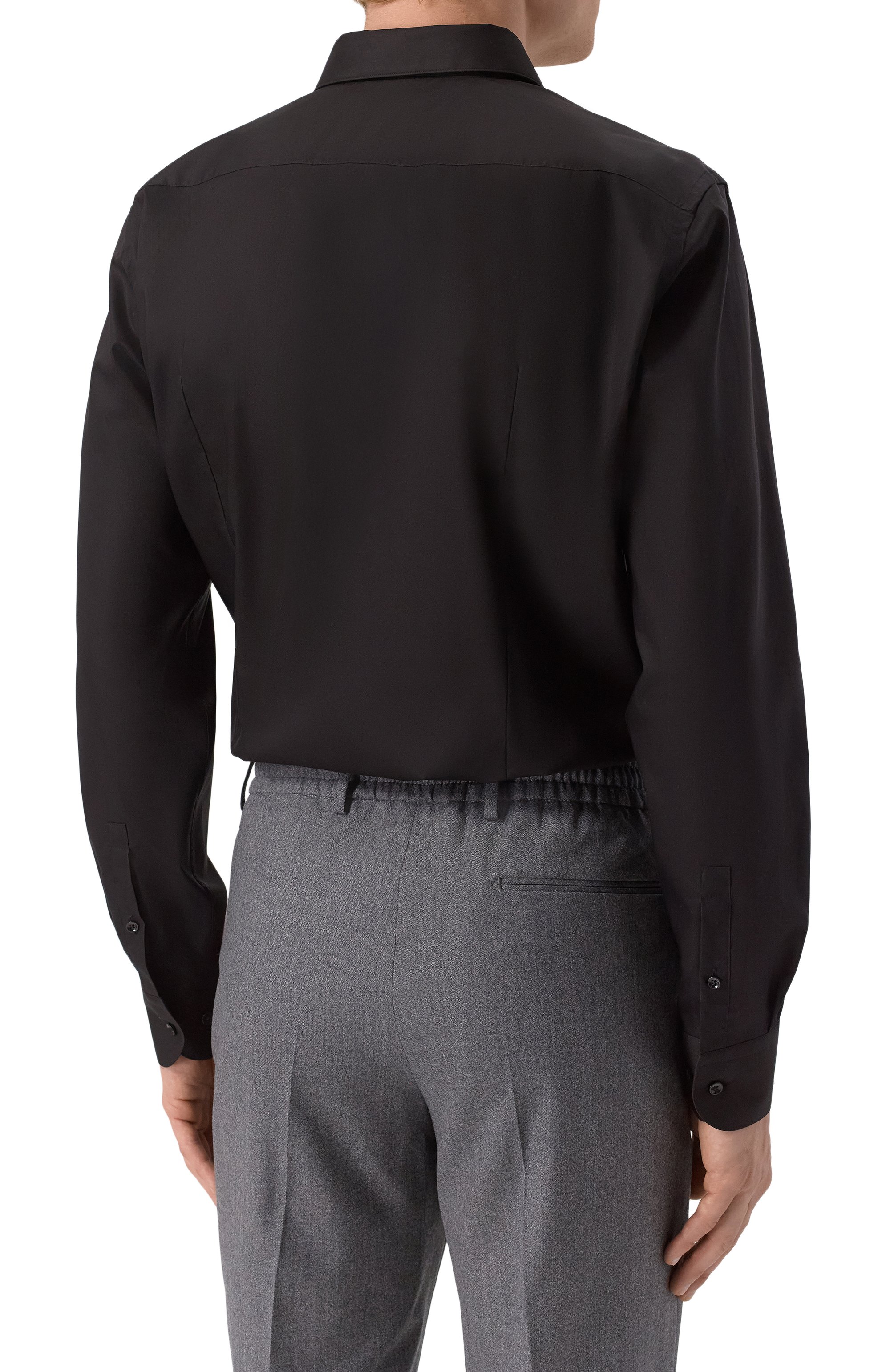 Хлопковая сорочка BOSS, арт. 50550653, фото 4