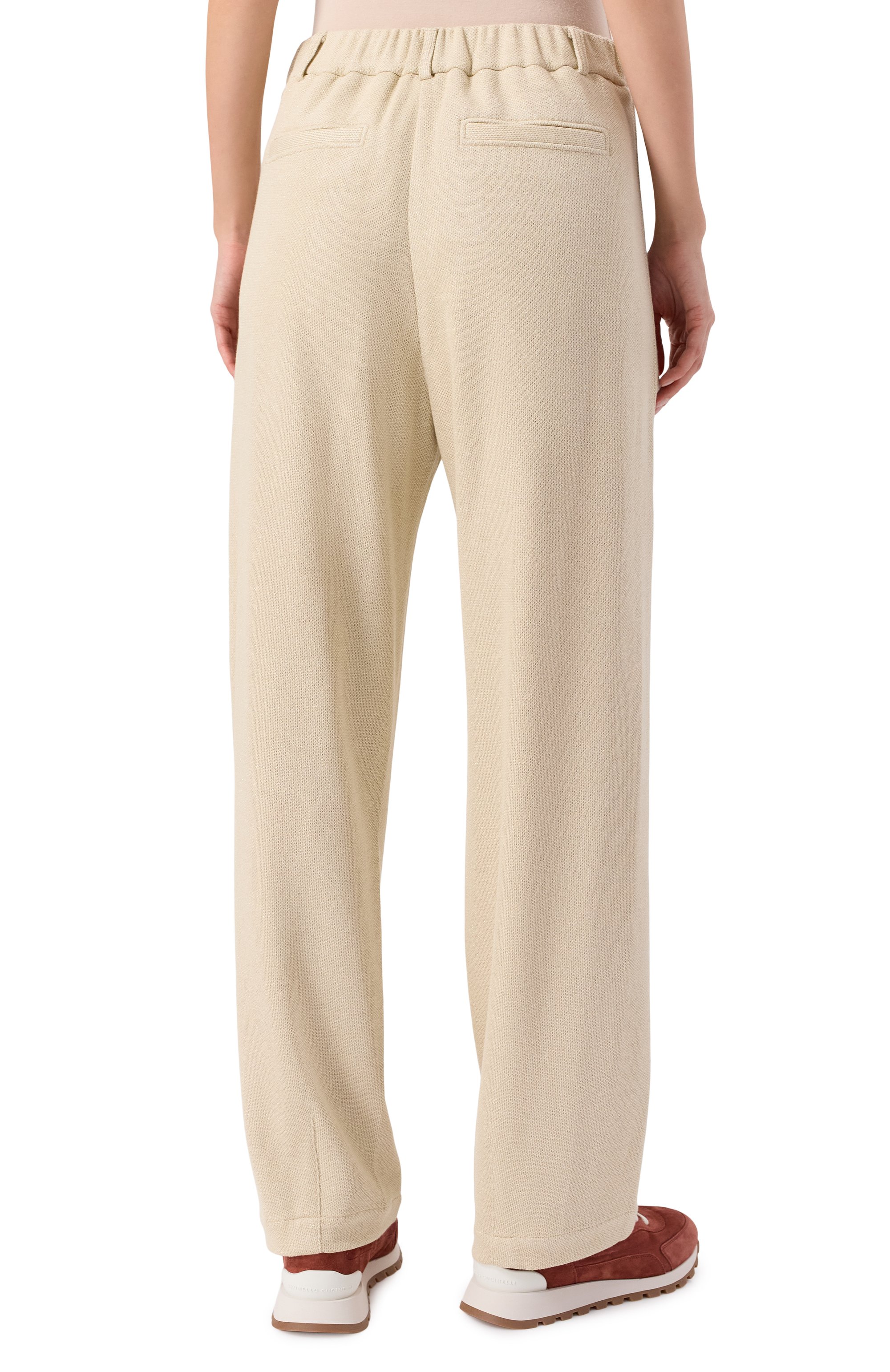 Брюки из вискозы и хлопка BRUNELLO CUCINELLI, арт. MP930SN999, фото 4