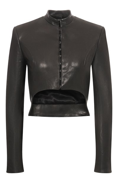 Женская кожаная куртка ANN DEMEULEMEESTER, арт. B0013410/LT137