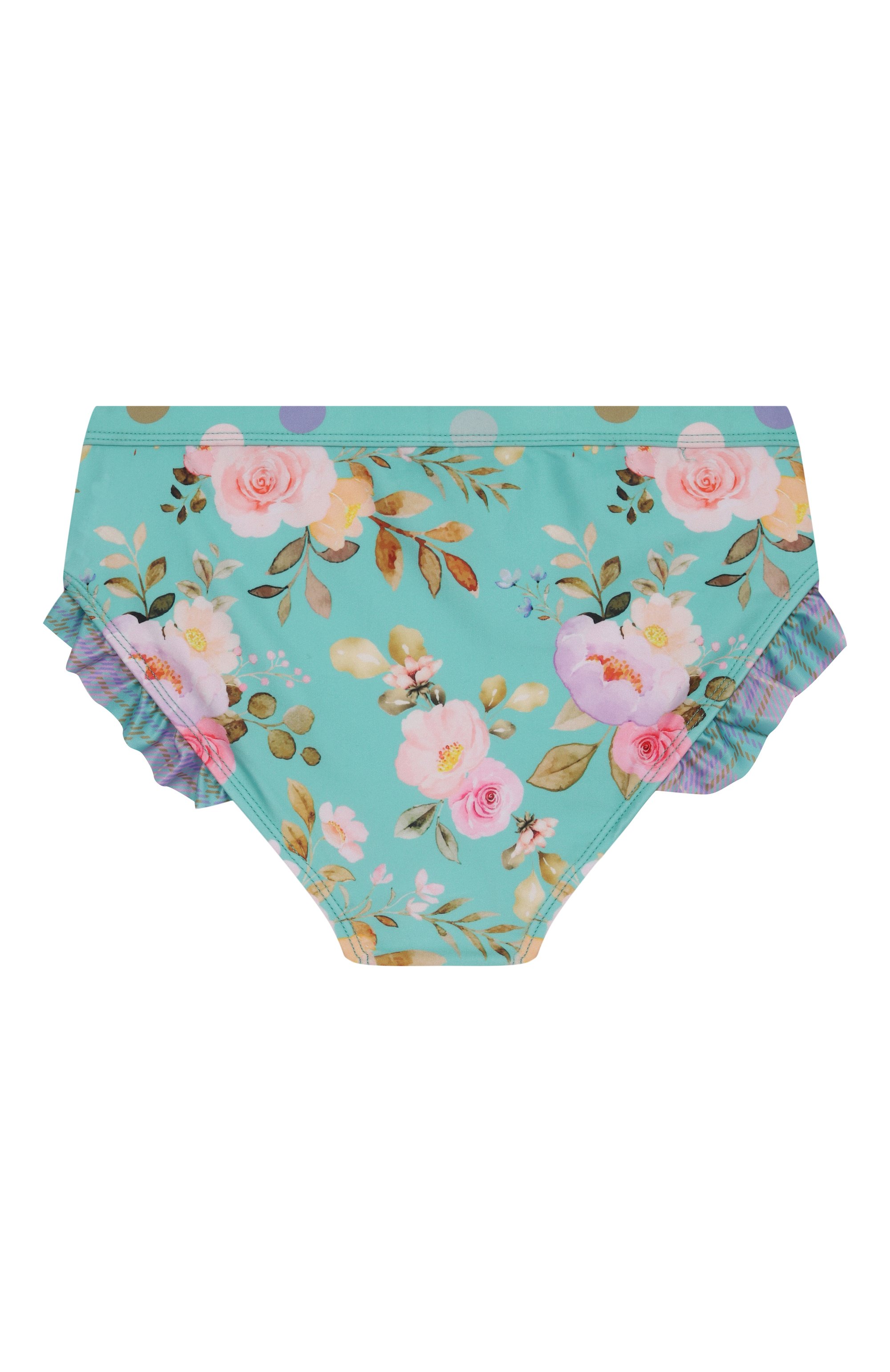 Комплект из трех предметов OLGA VALENTINE бирюзового цвета по цене 14850 руб., арт. 172/12A-16A, фото 7 Комплект из трех предметов OLGA VALENTINE, арт. 172/12A-16A, фото 7