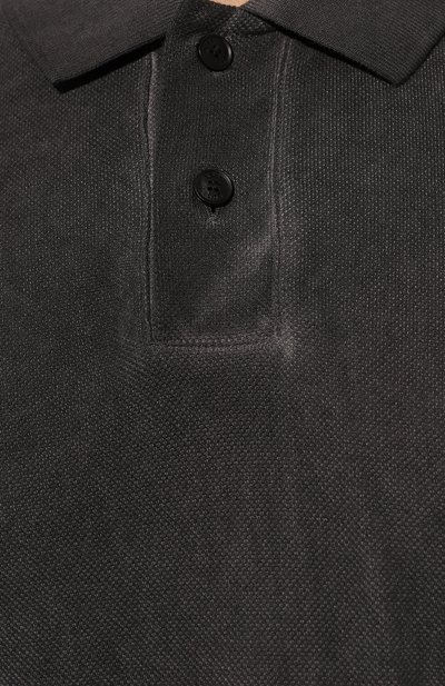 Хлопковое поло BOSS ORANGE, арт. 50483482, фото 5