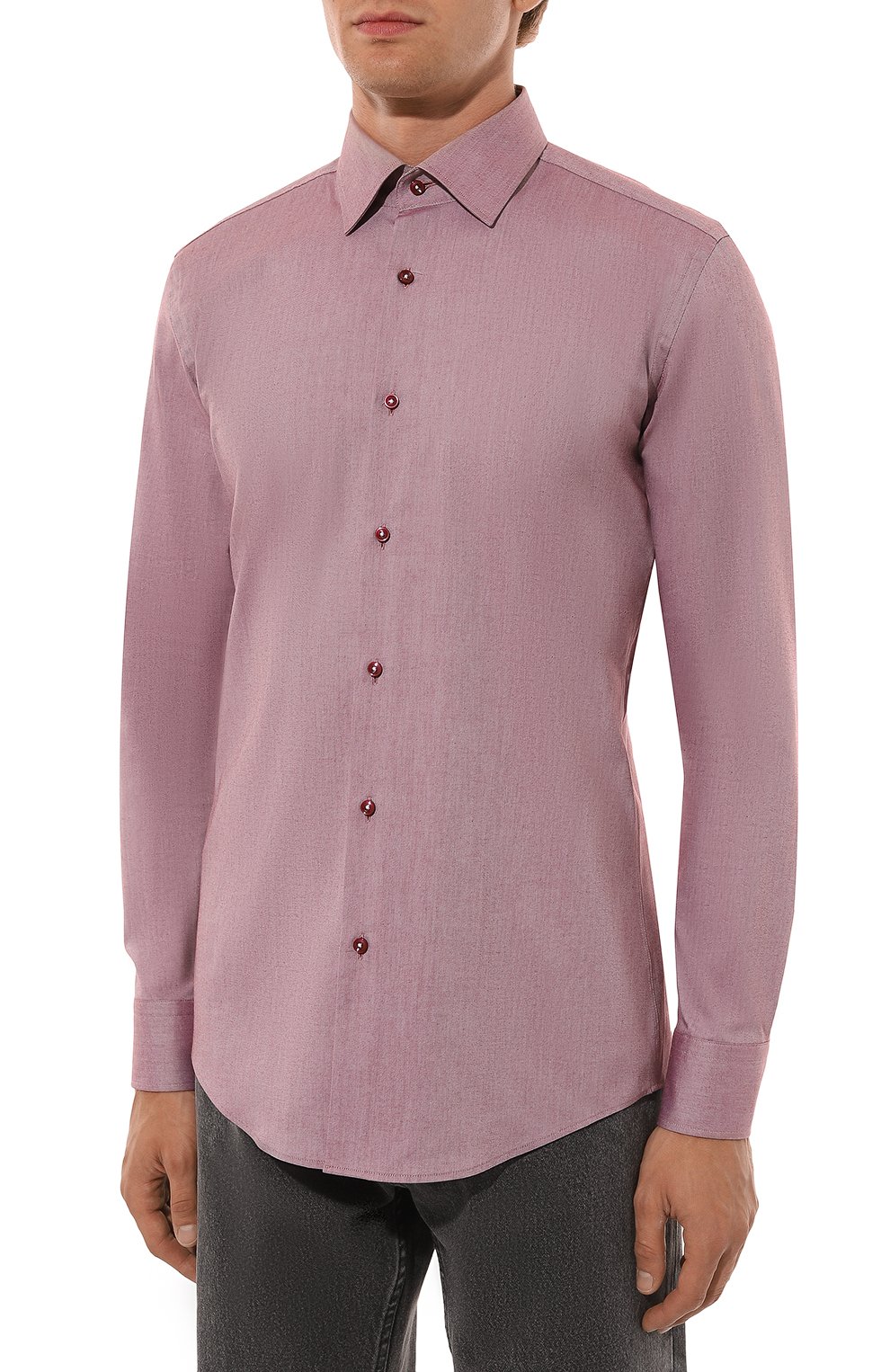 Хлопковая сорочка BOSS, арт. 50519867, фото 3