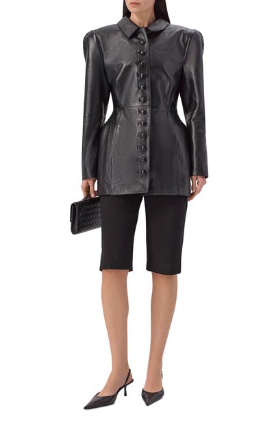 Женская кожаный жакет MAGDA BUTRYM, арт. 121426