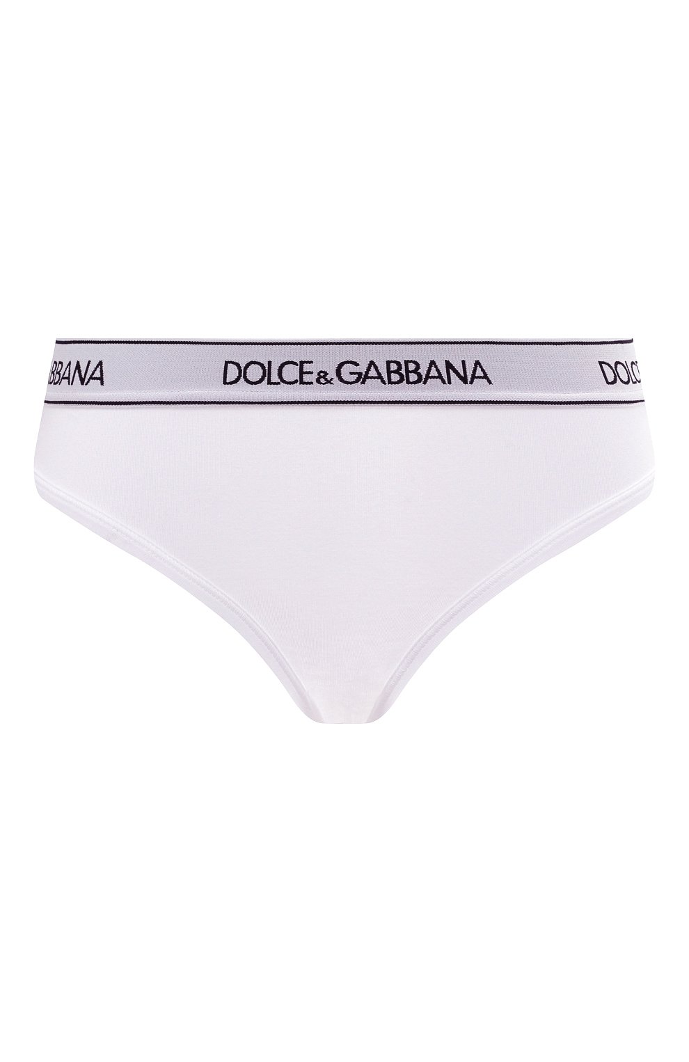 Трусы-слипы DOLCE & GABBANA белого цвета по цене 6995 руб., арт. 02B20T/FUEEY, фото 1 Трусы-слипы DOLCE & GABBANA, арт. 02B20T/FUEEY, фото 1